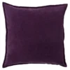 Accent Pillow-Beckley Solid Eggplant 22X22 -Estally Home Decor Store 100413 1