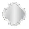 32X32 Segmented Quatrefoil Wall Mirror