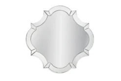 32X32 Segmented Quatrefoil Wall Mirror