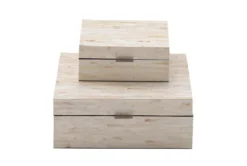 2 Piece Set Mother Of Pearl Boxes