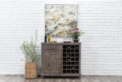 Jaxon Grey Wine Cabinet -Estally Home Decor Store 202298 grey wood wine cabinet room 55
