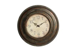 24 Inch Bronze Round Wall Clock