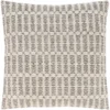 Accent Pillow-Knotted Texture Grid Grey 20X20
