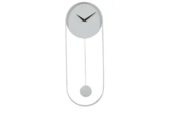 Youth White Tick Tock Clock