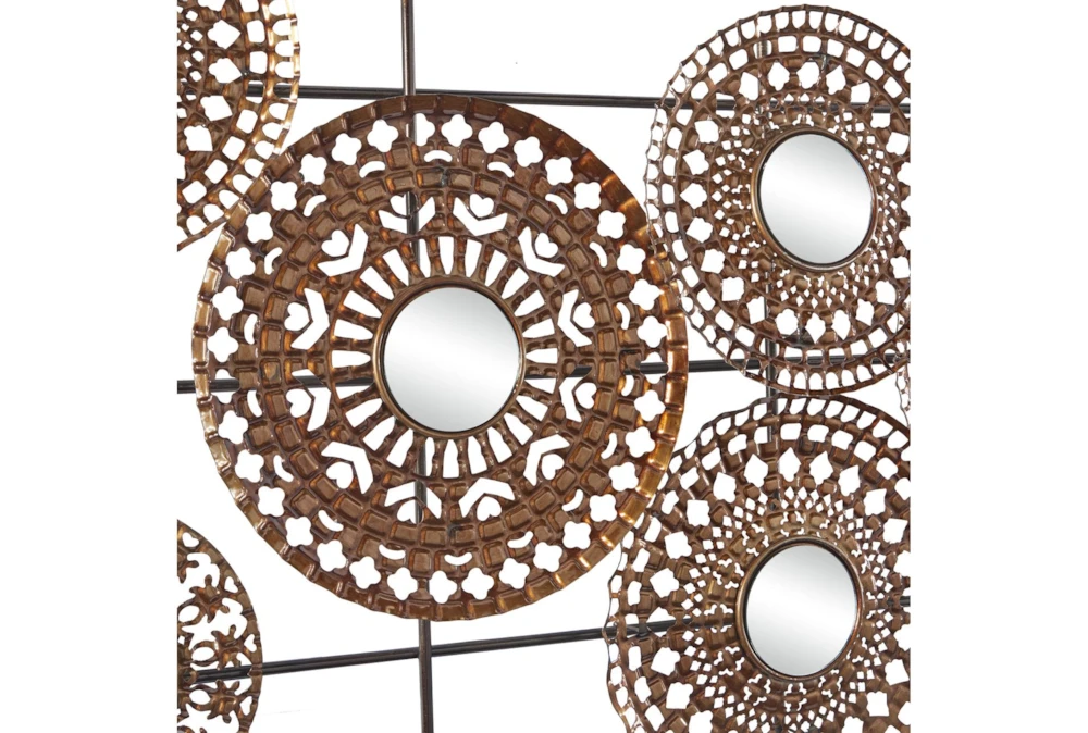 Montage With Cut Out Design Wall Mirror - Image 2