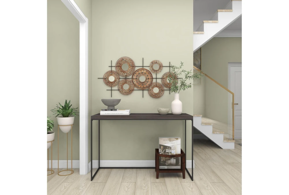 Montage With Cut Out Design Wall Mirror - Image 7