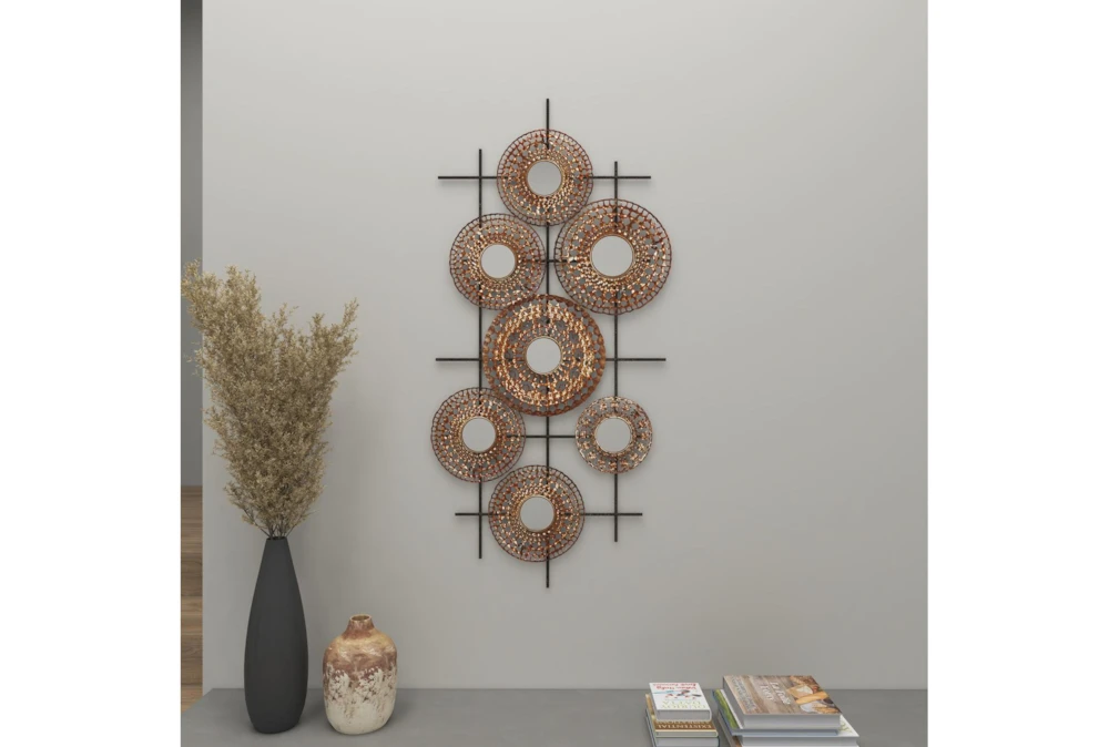 Montage With Cut Out Design Wall Mirror - Image 11