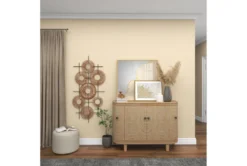 Montage With Cut Out Design Wall Mirror -Estally Home Decor Store 260912 brown metal decorative mirror room 92