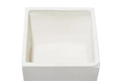 White 18 Inch Fiber Clay Wood Planter Set Of 2 -Estally Home Decor Store 261358 white resin planter detail 44