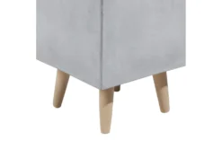 Grey 18 Inch Fiber Clay Wood Planter Set Of 2 -Estally Home Decor Store 261359 grey fiber planter detail 44 1