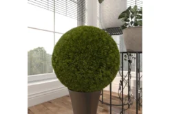 Green 15 Inch Vinyl Grass Ball -Estally Home Decor Store 261367 green resin plant room 87
