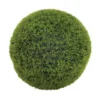 Green 15 Inch Vinyl Grass Ball -Estally Home Decor Store 261367 green resin plant signature 02