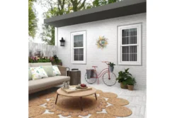 38 Inch Red Metal Bicycle Plant Stand -Estally Home Decor Store 262151 red metal planter room 86