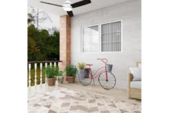 38 Inch Red Metal Bicycle Plant Stand -Estally Home Decor Store 262151 red metal planter room 94