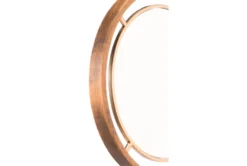 Gold Round Luxe Wall Mirror -Estally Home Decor Store 263402 gold metal mirror detail 50