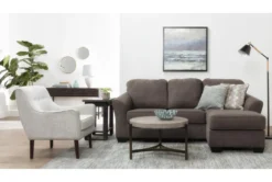 Large Gold Round Minimalist Wall Mirror -Estally Home Decor Store 263412 gold metal mirror room 49