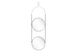 Hanging Multi Circle Wall Mirror -Estally Home Decor Store 263467 gold metal mirror detail 46