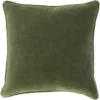 Accent Pillow-Grass Green Velvet 18X18 -Estally Home Decor Store 264404 fiber signature 01