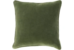 Accent Pillow-Grass Green Velvet 18X18