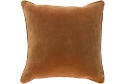 Accent Pillow-Burnt Orange Velvet 18X18