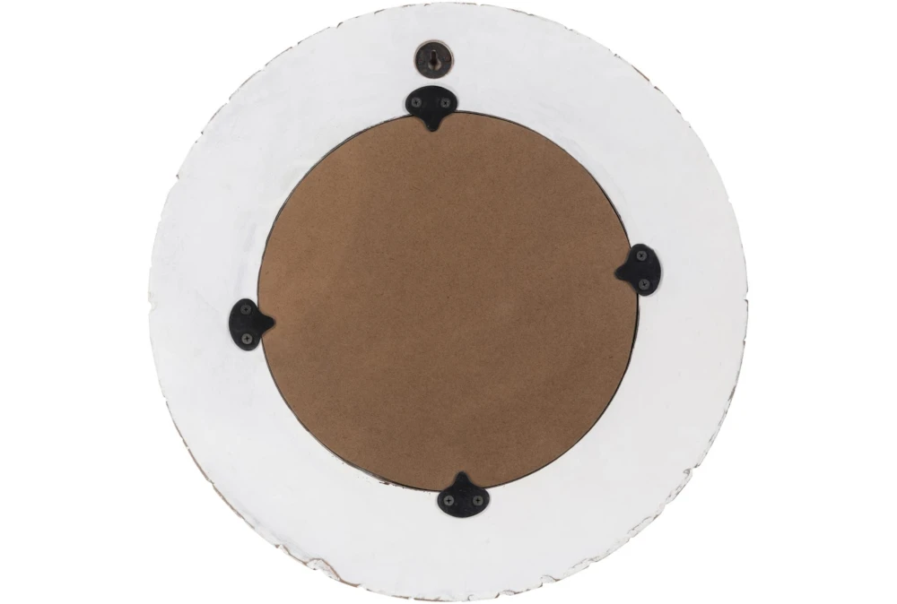 Mirror-White Washed Round 18X18 8 Mirror-White Washed Round 18X18 - Image 6