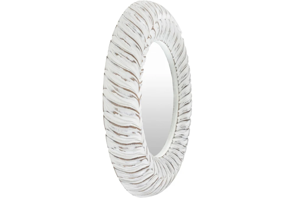Mirror-White Washed Round 18X18 5 Mirror-White Washed Round 18X18 - Image 3