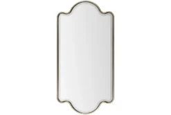 Mirror-Gold Trim 28X55