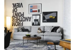 Accent Pillow-Piano Domino 20X20 -Estally Home Decor Store 265685 black fabric pillow room 41