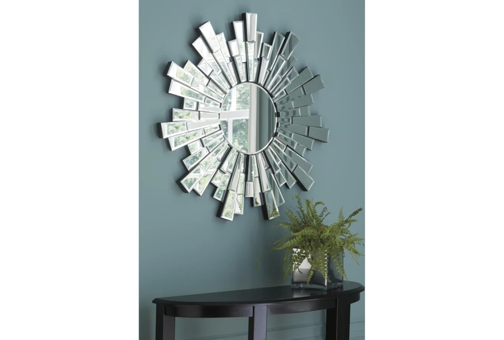 Beveled Sunburst Accent Mirror 4 Beveled Sunburst Accent Mirror - Image 2