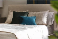 Accent Pillow - Channels Kale 20 X 20 -Estally Home Decor Store 268727 green fabric pillow room 44