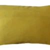 14X20 Superb Dijon Yellow Velvet Throw Pillow