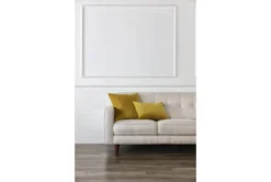 14X20 Superb Dijon Yellow Velvet Throw Pillow -Estally Home Decor Store 270122 yellow fabric pillow room 42