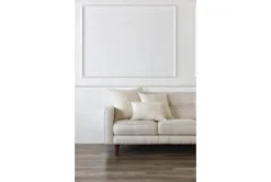 24X24 Caitlin Flax White Linen Throw Pillow -Estally Home Decor Store 270135 grey fabric pillow room 41