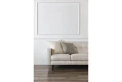 24X24 Caitlin Flax White Linen Throw Pillow -Estally Home Decor Store 270135 grey fabric pillow room 42