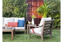 20X20 Navy Blue Textured Solid Outdoor Throw Pillow -Estally Home Decor Store 273224 blue fabric na room 44