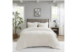 Twin Comforter-2 Piece Set Fur Down Alternative White -Estally Home Decor Store 273775 natural polyester comforter room 86
