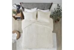 Twin Comforter-2 Piece Set Fur Down Alternative White -Estally Home Decor Store 273775 natural polyester comforter room 87