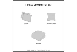 Twin Comforter-2 Piece Set Tassel Multi -Estally Home Decor Store 273840 white polyester comforter detail 50