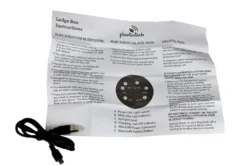 Planter Tech Speaker In Zinc Ledge Box With Grass -Estally Home Decor Store 274191 green polyester miscellaneous detail 46