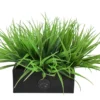 Planter Tech Speaker In Zinc Ledge Box With Grass -Estally Home Decor Store 274191 green polyester miscellaneous signature 04