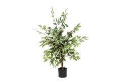 38" Artificial Ficus Tree -Estally Home Decor Store 278159 green plastic plant material 76