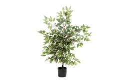 38" Artificial Ficus Tree -Estally Home Decor Store 278159 multicolor multi media plant back 82