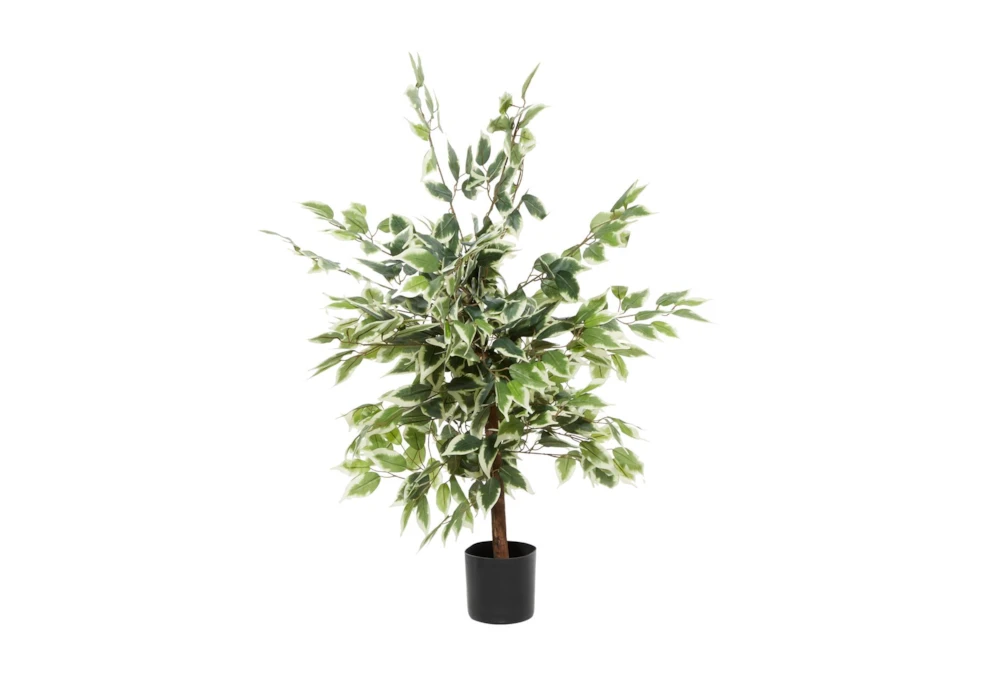 38" Artificial Ficus Tree - Image 3
