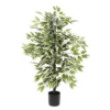 38" Artificial Ficus Tree -Estally Home Decor Store 278159 multicolor multi media plant signature 01