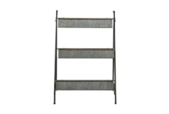 37 Inch Multi Color Iron Plantstand -Estally Home Decor Store 278171 grey metal outdoor planter material 76