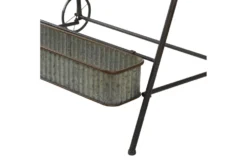 37 Inch Multi Color Iron Plantstand -Estally Home Decor Store 278171 multicolor multi media planter detail 44