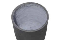 Black Ceramic Planter Set Of 3 -Estally Home Decor Store 278234 black multi media planter detail 44