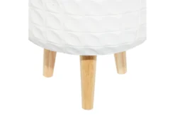 White Wood Planter Set Of 3 -Estally Home Decor Store 278251 white multi media planter detail 45