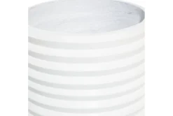 3 Leg White Wood Planter Set Of 3 -Estally Home Decor Store 278254 white multi media planter detail 45