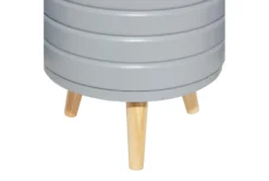 Grey Wood Planter Set Of 3 -Estally Home Decor Store 278258 grey multi media planter detail 44